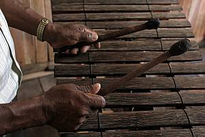 Marimba music, traditional chants and dances from the Colombia South Pacific region and Esmeraldas Province of Ecuador