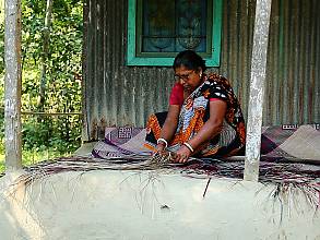 Traditional art of Shital Pati weaving of Sylhet