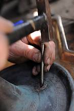 L’artisanat du cuivre de Lahidj