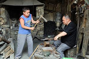 L’artisanat du cuivre de Lahidj