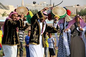 Alardah Alnajdiyah, dance, drumming and poetry in Saudi Arabia