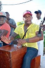 Rumba in Cuba, a festive combination of music and dances and all the practices associated
