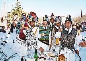 Momoeria, New Year's celebration in eight villages of Kozani area, West Macedonia, Greece