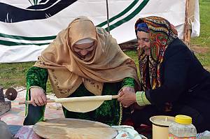 Flatbread making and sharing culture: Lavash, Katyrma, Jupka, Yufka
