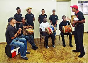 Music and dance of the merengue in the Dominican Republic