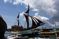 The boat is ready to sail