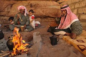 Cultural space of the Bedu in Petra and Wadi Rum