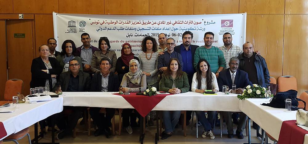 Participants of UNESCO workshop