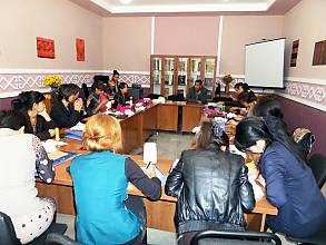 Margilan Crafts Development Centre, safeguarding of the atlas and adras making traditional technologies