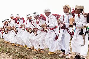 Taskiwin, martial dance of the western High Atlas