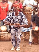 Le Zaouli, musique et danse populaires des communautés gouro de Côte d'Ivoire