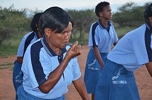 Dikopelo folk music of Bakgatla ba Kgafela in Kgatleng District