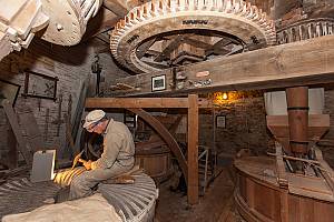 Craft of the miller operating windmills and watermills