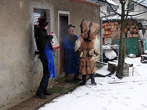 Door-to-door rounds of Kurenti