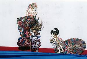 Wayang puppet theatre