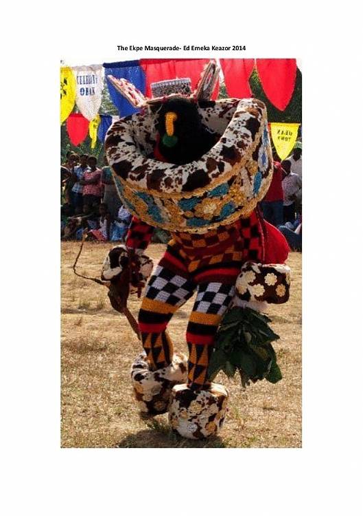 The Ekpe Masquerade
