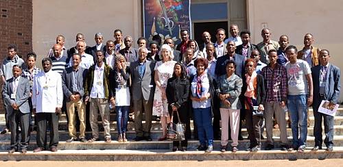 Participants à l’atelier sur le patrimoine culturel immatériel à Asmara, 3 avril 2017, © Merhawi Maeze