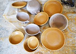Pottery skills of the women of Sejnane