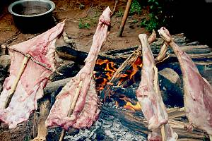 Enkipaata, Eunoto and Olng'esherr, three male rites of passage of the Maasai community