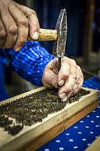 Blaudruck/Modrotisk/Kékfestés/Modrotlač, resist block printing and indigo dyeing in Europe