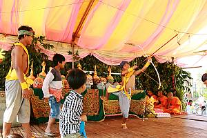 Lkhon khol del monasterio budista de Wat Svay Andet