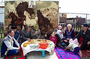 Traditional spring festive rites of the Kazakh horse breeders
