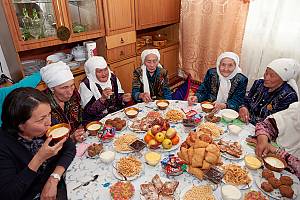 Traditional spring festive rites of the Kazakh horse breeders