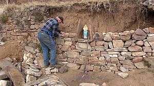 Art of dry stone construction, knowledge and techniques
