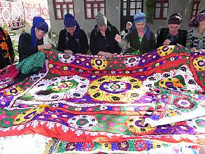 Chakan, embroidery art in the Republic of Tajikistan