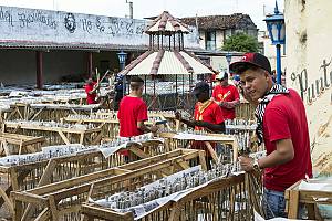 Festivity of Las Parrandas in the centre of Cuba