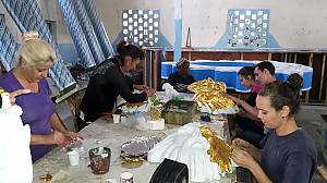 Festivity of Las Parrandas in the centre of Cuba