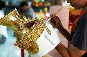 Le khon, théâtre masqué et dansé en Thaïlande