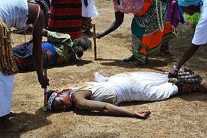 Mooba dance of the Lenje ethnic group of Central Province of Zambia