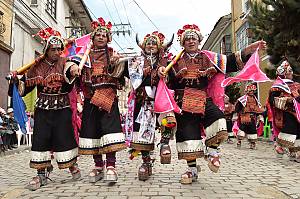 The festival of the Santísima Trinidad del Señor Jesús del Gran Poder in the city of La Paz