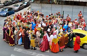 Ommegang of Brussels, an annual historical procession and popular festival