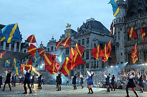 Ommegang of Brussels, an annual historical procession and popular festival