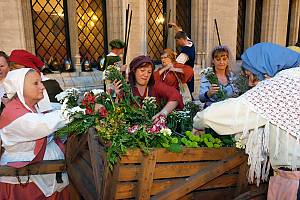 Ommegang of Brussels, an annual historical procession and popular festival