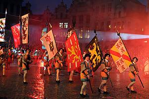 Ommegang of Brussels, an annual historical procession and popular festival