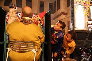 Traditional hand puppetry