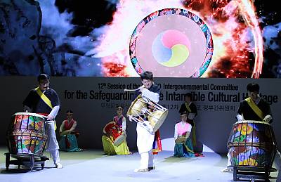 Ouverture à Jeju (République de Corée) du Comité intergouvernemental de sauvegarde du patrimoine culturel immatériel 