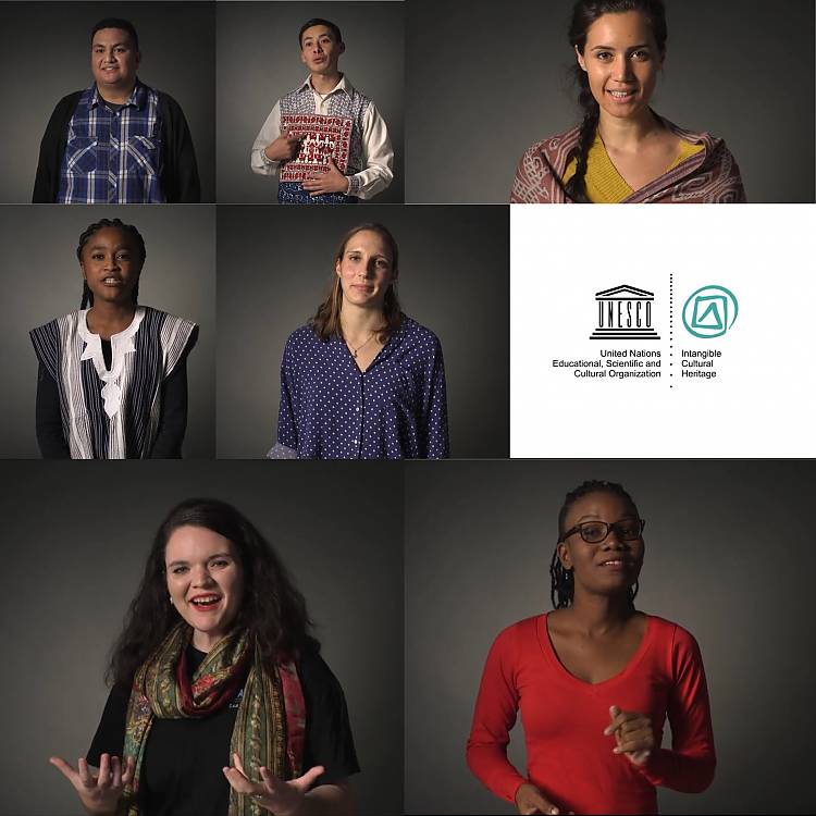 Seven young people featured in the ICH and Youth video series