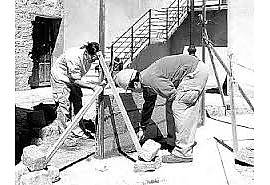 Participants at the Escuela Taller in Spain