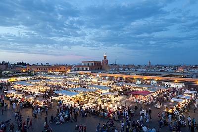 Djemaa el Fna (La Place) in Marrakech