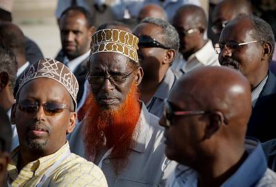 Traditional elders from the Xeer system in Somalia.