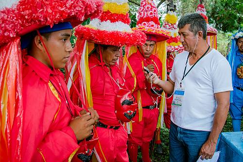 Field exercise of inventory on Dance of Moors and Christians in Esquipulas
