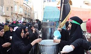 Provision of services and hospitality during the Arba'in visitation