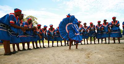 Seperu dance groups are dominated by female practitioners