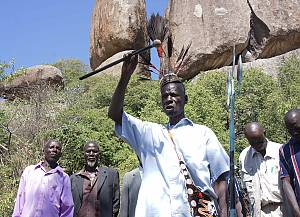 Rituals and practices associated with Kit Mikayi shrine