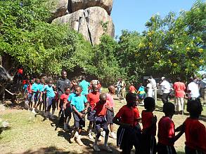 Rituals and practices associated with Kit Mikayi shrine
