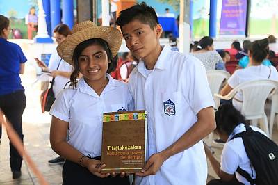 Jóvenes náhuats de El Salvador contribuyen a la salvaguardia del su patrimonio cultural inmaterial
